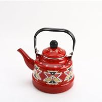 Amazon｜[XMTAN] 琺瑯 ホーロー 2.5L 保温 ポット やかん ケトル